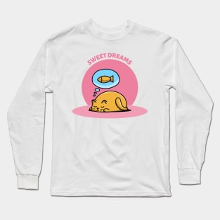 Sleepy Cat Long Sleeve T-Shirt